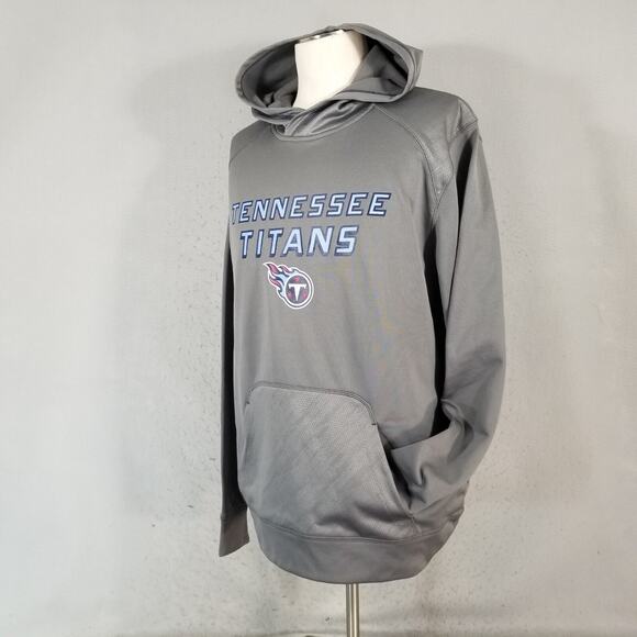 NFL team apparel Tennessee Titans hoodie sweatshirt sweater men's XL extra larg - Picture 5 of 8